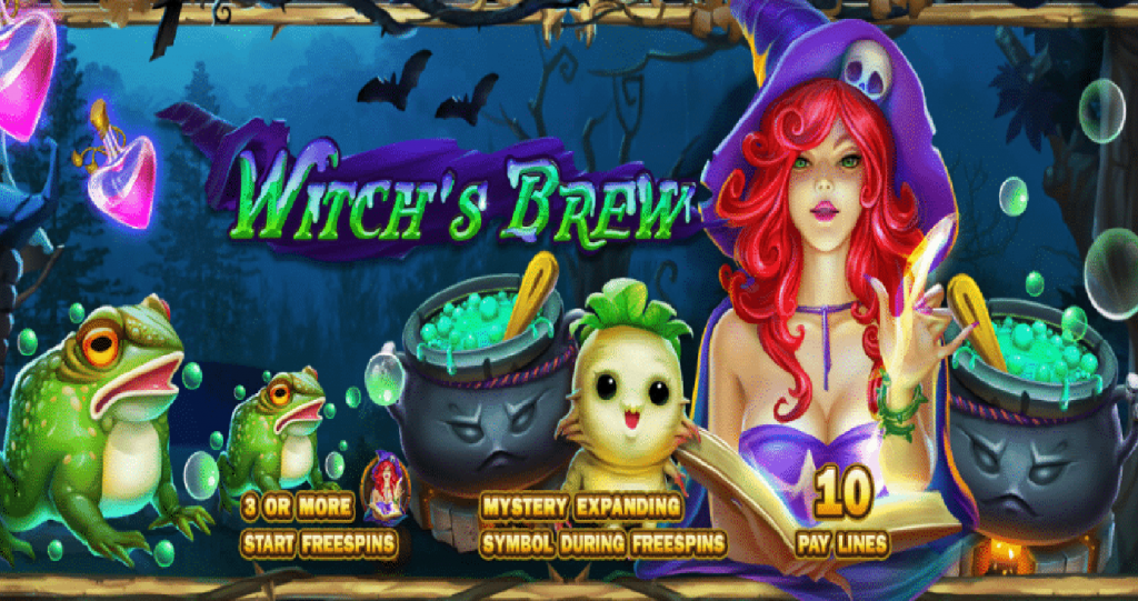 รีวิวเกมส์สล็อต Witch's Brew | Joker Slot เกมสล็อตออนไลน์ 24 ชั่วโมง