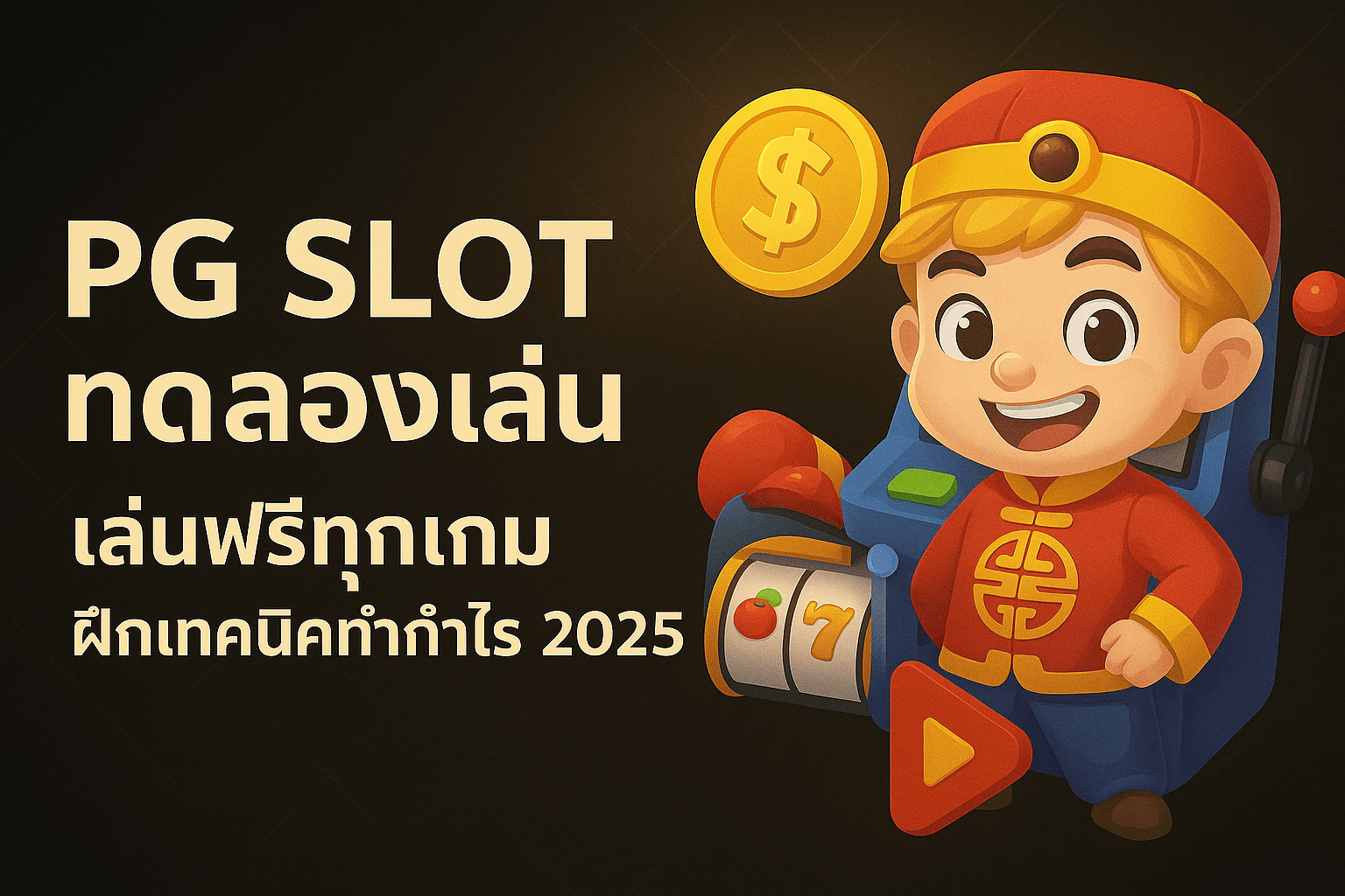 PG Slot ทดลองเล่น เล่นฟรีทุกเกม ฝึกเทคนิคทำกำไร 2025