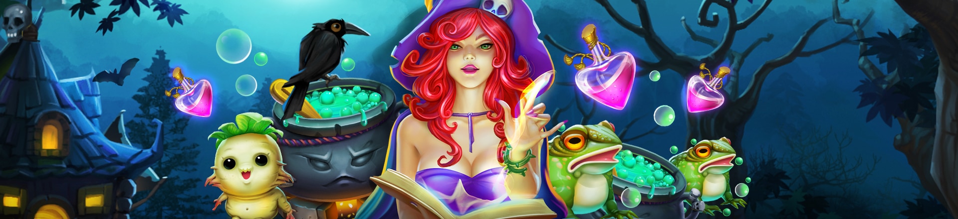 รีวิวเกมส์สล็อต Witch’s Brew