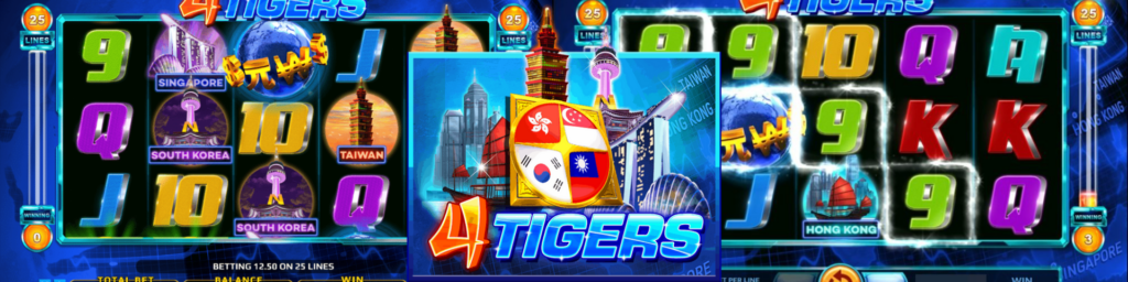 รีวิวเกมสล็อต Four Tigers